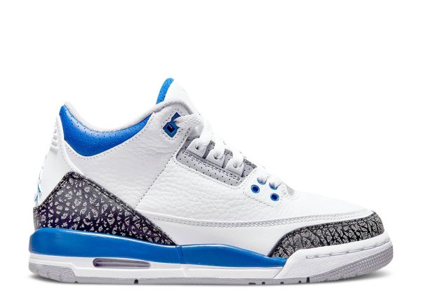 AIR JORDAN 3 RETRO PS 'RACER BLUE'