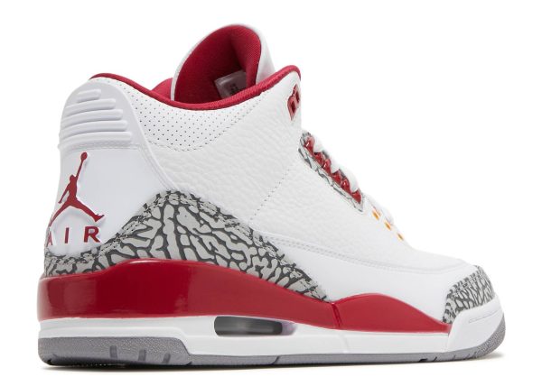 AIR JORDAN 3 RETRO 'CARDINAL RED' - Image 3